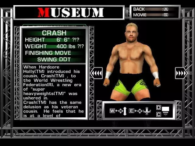Crash - WWE Raw Roster Profile