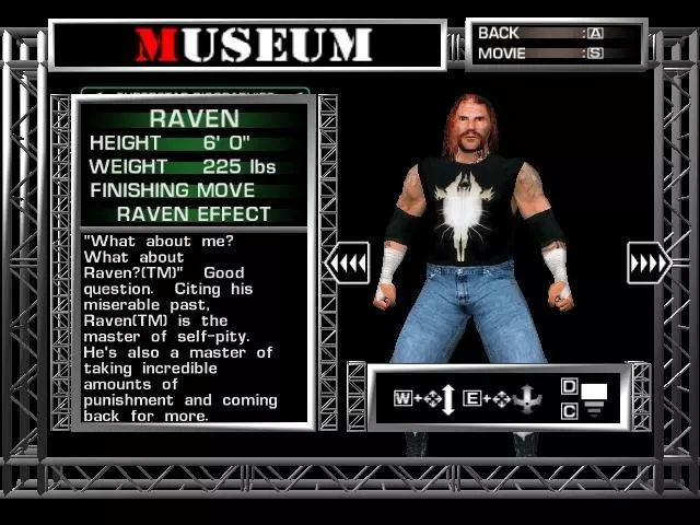 Raven - WWE Raw Roster Profile