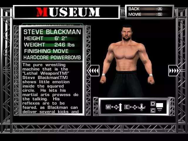 Steve Blackman - WWE Raw Roster Profile
