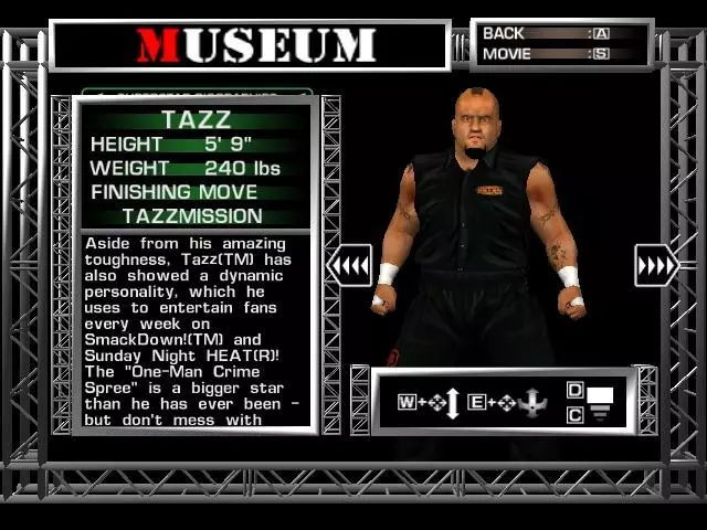 Tazz - WWE Raw Roster Profile