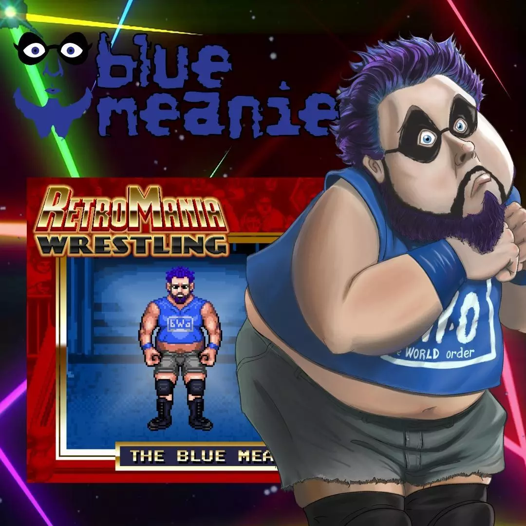 Blue Meanie - RetroMania Wrestling Roster Profile