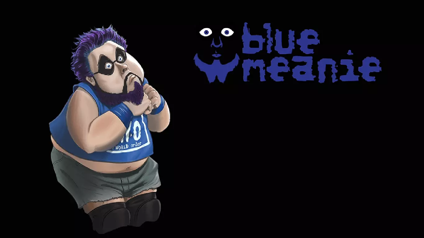the blue meanie