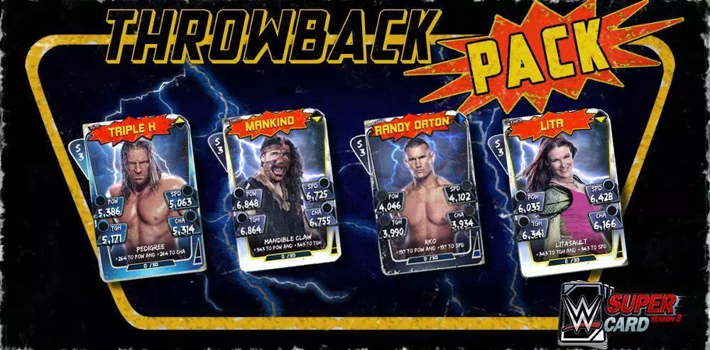 WWE SuperCard Adds Throwback Plus and Ranked Rewards