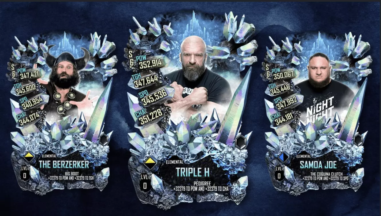 New Elemental Tier Arrives in WWE SuperCard - All Details