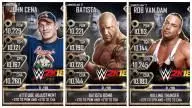 Breakdown of the WWE SuperCard Content Included with WWE 2K18
