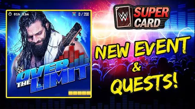 WWE SuperCard Update: New Over The Limit Event & Quests! - WWE SuperCard News WWE SuperCard Update: New Over The Limit Event & Quests! - WWE SuperCard News