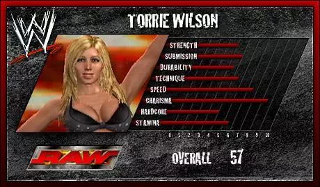 Torrie Wilson - WWE SmackDown! vs. Raw 2006 Roster Torrie Wilson - WWE SmackDown! vs. Raw 2006 Roster