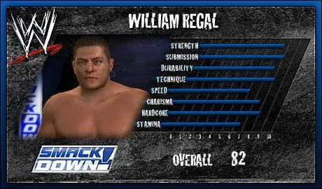 William Regal - WWE SmackDown! vs. Raw 2006 Roster William Regal - WWE SmackDown! vs. Raw 2006 Roster