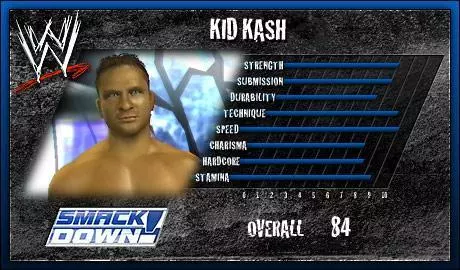 Kid Kash - WWE SmackDown vs. Raw 2007 Roster Kid Kash - WWE SmackDown vs. Raw 2007 Roster