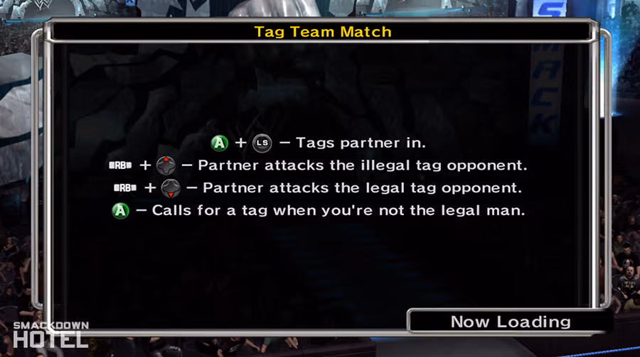 WWE SmackDown vs. Raw 2007 controls