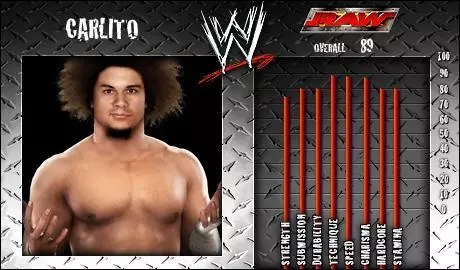 Carlito - SVR 2008 Roster Profile Countdown