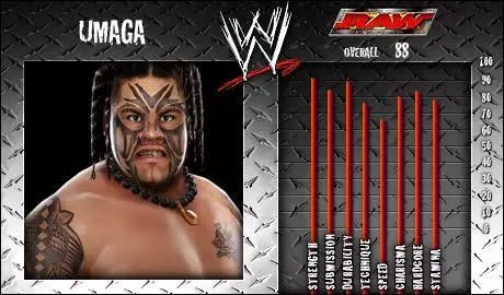 Umaga - SVR 2008 Roster Profile Countdown Umaga - SVR 2008 Roster Profile Countdown
