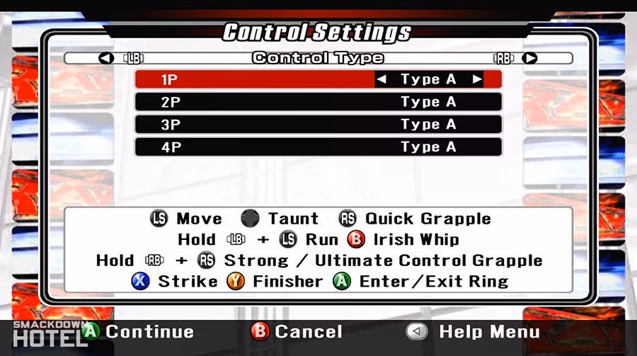 WWE SmackDown vs. Raw 2008 controls