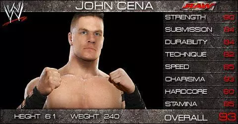 John Cena - SVR 2009 Roster Profile Countdown