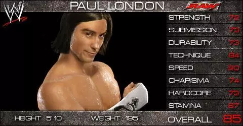 Paul London - SVR 2009 Roster Profile Countdown