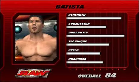 Batista - SVR 2005 Roster Profile Countdown Batista - SVR 2005 Roster Profile Countdown