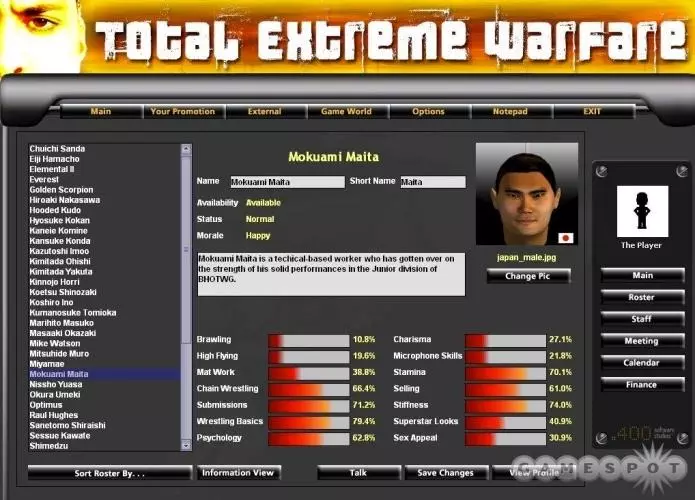 Total Extreme Wrestling 2004 - Wrestling Games Database