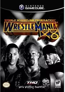 nintendo gamcube cover of wrestlemania x8