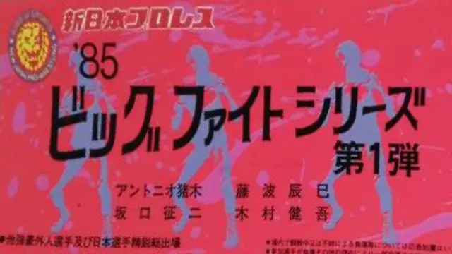 NJPW Big Fight Series I (1985) - NJPW PPV Results