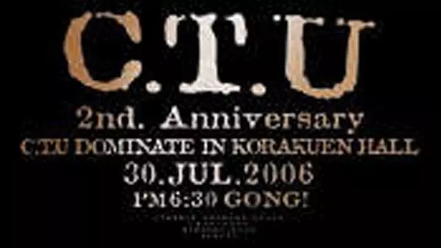 NJPW C.T.U 2nd Anniversary - C.T.U Dominate in Korakuen - Match Card & Results | NJPW PPV NJPW C.T.U 2nd Anniversary - C.T.U Dominate in Korakuen - Match Card & Results | NJPW PPV