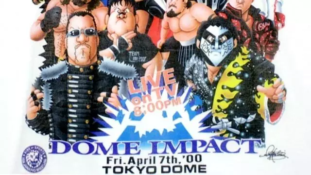 NJPW Dome Impact - Match Card & Results | NJPW PPV