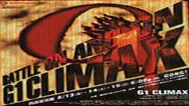 NJPW G1 Climax 1999 Finals - NJPW PPV Results