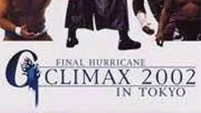 NJPW G1 Climax 2002 Finals - NJPW PPV Results