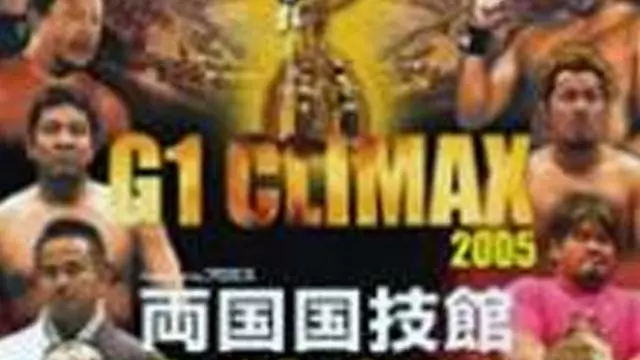 NJPW G1 Climax 2005 Finals - NJPW PPV Results