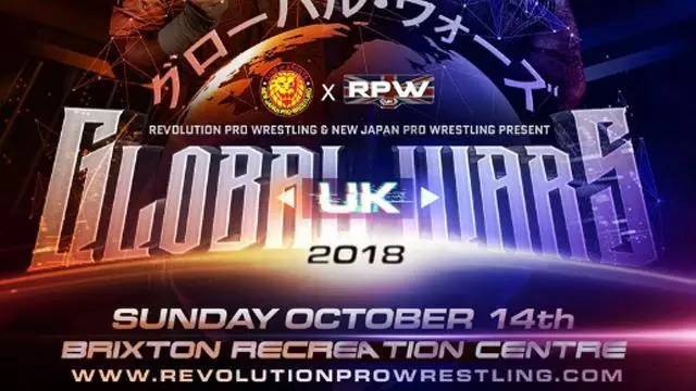 NJPW/RPW Global Wars UK 2018 - NJPW PPV Results