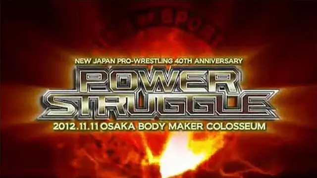 NJPW Power Struggle 2012 - NJPW PPV Results