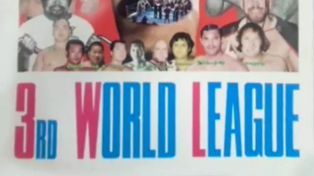 NJPW 3rd World League Finals - NJPW PPV Results