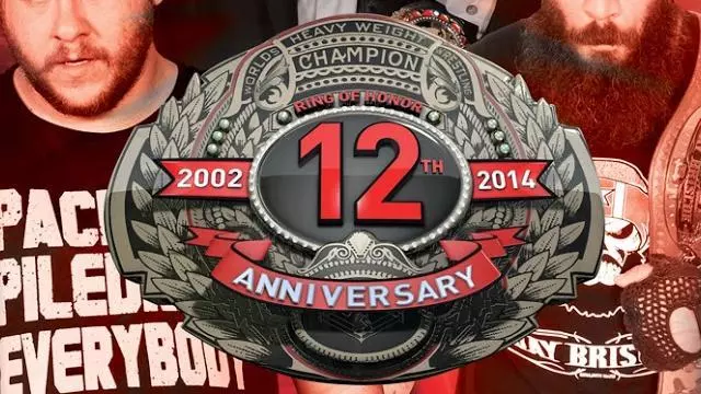 ROH 12th Anniversary Show - ROH PPV Results