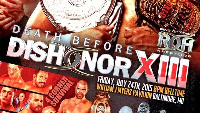 ROH Death Before Dishonor XIII - ROH PPV Results