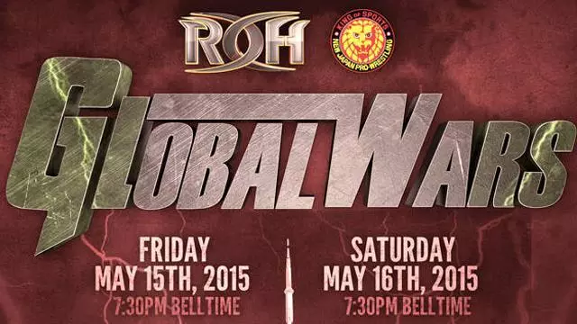 ROH/NJPW Global Wars 2015 - ROH PPV Results