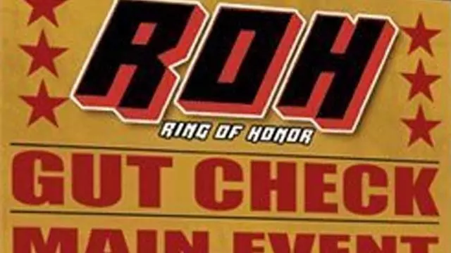 ROH Gut Check - Match Card & Results | ROH PPV ROH Gut Check - Match Card & Results | ROH PPV