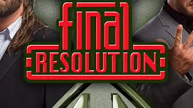 TNA Final Resolution 2010 - TNA / Impact PPV Results