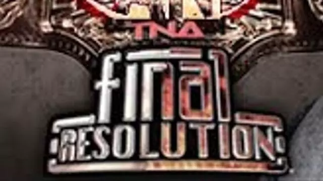 Impact Wrestling: Final Resolution 2013 - TNA / Impact PPV Results