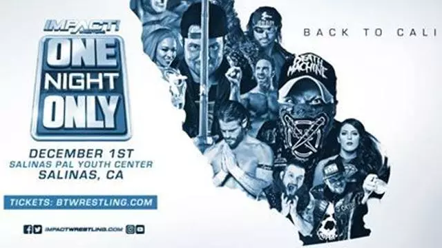 Impact One Night Only: Back to Cali - TNA / Impact PPV Results