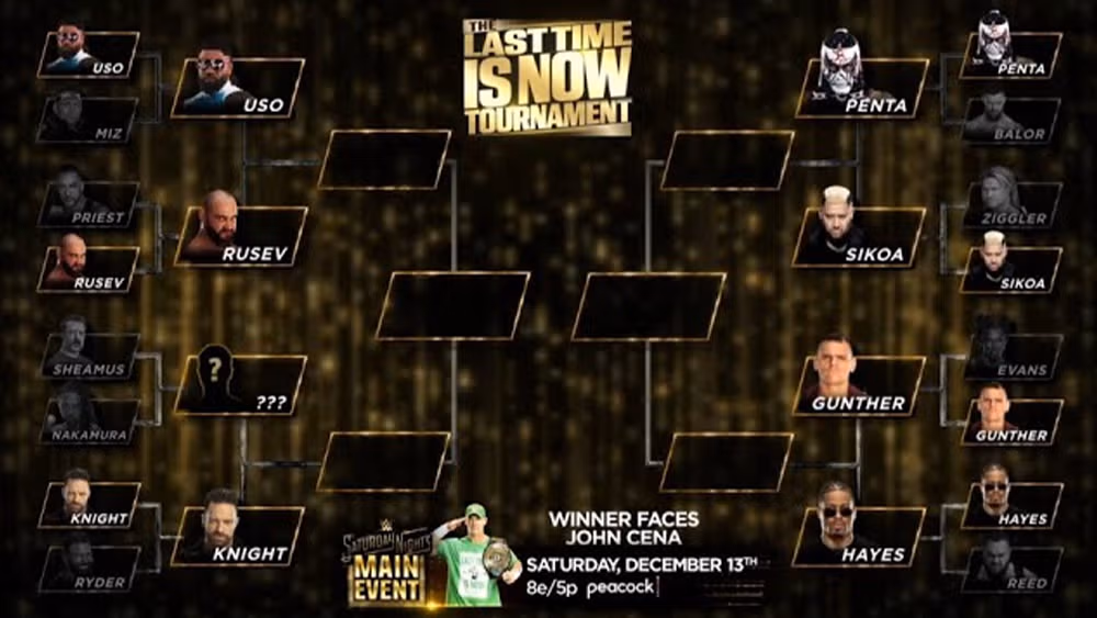 WWE The Last Time Is Now Tournament