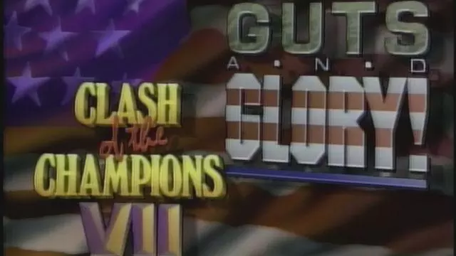 WCW Clash of the Champions VII: Guts and Glory - WCW PPV Results