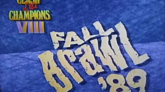 WCW Clash of the Champions VIII: Fall Brawl '89 - WCW PPV Results