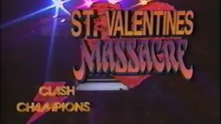 WCW Clash of the Champions V: St. Valentine's Massacre WCW Clash of the Champions V: St. Valentine's Massacre