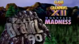 WCW Clash of the Champions XII: Mountain Madness/Fall Brawl '90 WCW Clash of the Champions XII: Mountain Madness/Fall Brawl '90