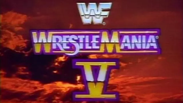 WWF WrestleMania V - WWE PPV Results