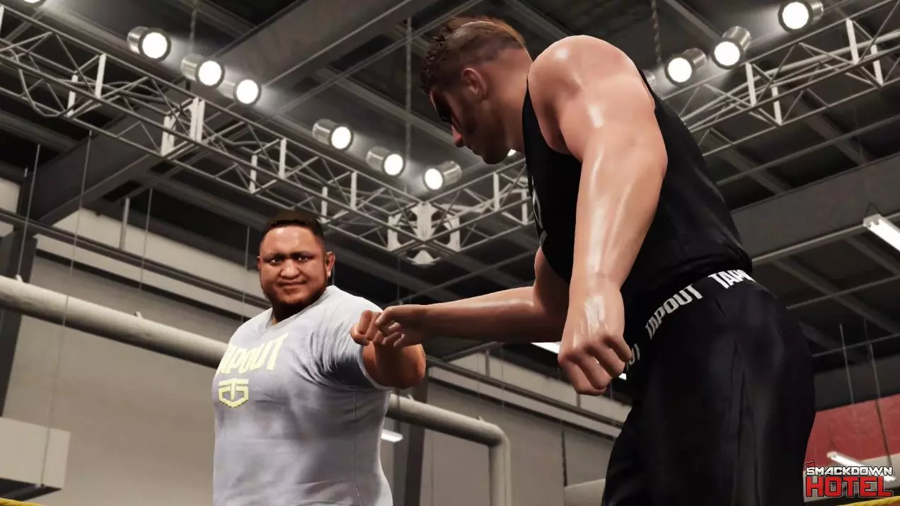 WWE 2K17 Samoa Joe MyCareer