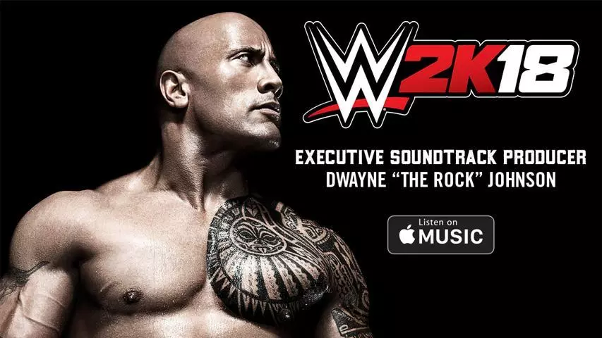 WWE 2K18 Full Soundtrack Announced - Produced by The Rock!