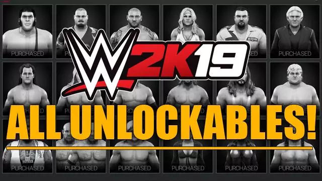 Anvendelig Tegne forsikring vinge WWE 2K19 All Unlockables: Characters, Arenas & Championships (VC  Purchasables)