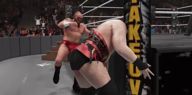 wwe 2k19 skull crushing big boot