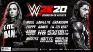 WWE 2K20 Full Soundtrack Announced - All Tracks!
