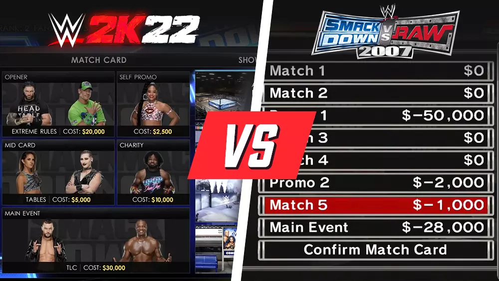 WWE 2K23 MyGM Mode Compared to SVR 2006-2008 & 2K22 (All Pros & Cons)